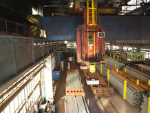 Process Cranes in a steel works